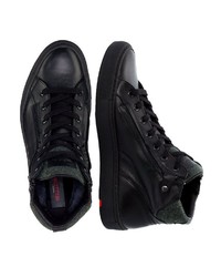 schwarze hohe Sneakers von Lloyd