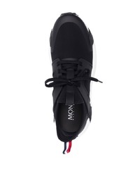 schwarze hohe Sneakers von Moncler