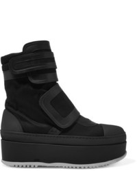 schwarze hohe Sneakers von Marni