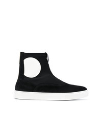 schwarze hohe Sneakers von McQ Alexander McQueen