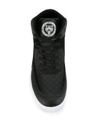 schwarze hohe Sneakers von Plein Sport