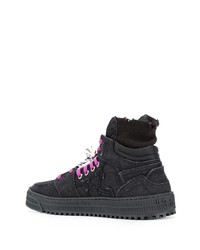 schwarze hohe Sneakers von Off-White