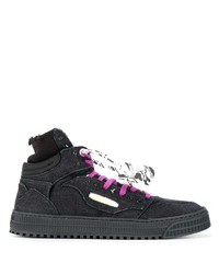 schwarze hohe Sneakers von Off-White