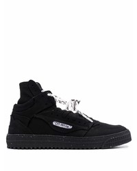 schwarze hohe Sneakers von Off-White