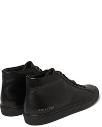 schwarze hohe Sneakers von Common Projects