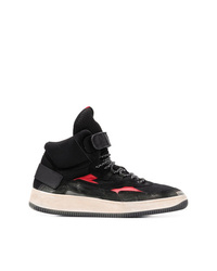 schwarze hohe Sneakers von Premiata