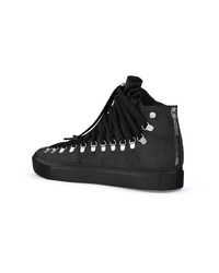 schwarze hohe Sneakers von Swear