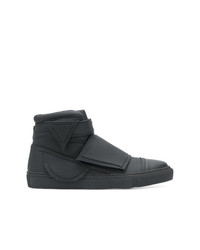 schwarze hohe Sneakers von Rombaut