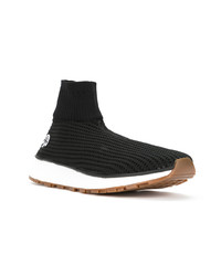 schwarze hohe Sneakers von Adidas Originals By Alexander Wang