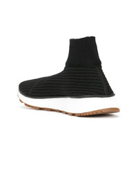 schwarze hohe Sneakers von Adidas Originals By Alexander Wang