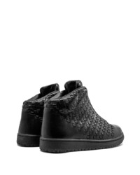 schwarze hohe Sneakers von Jordan