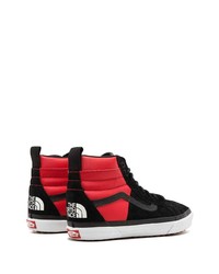 schwarze hohe Sneakers von Vans