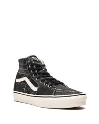 schwarze hohe Sneakers von Vans