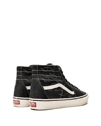 schwarze hohe Sneakers von Vans