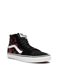 schwarze hohe Sneakers von Vans