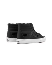 schwarze hohe Sneakers von Vans