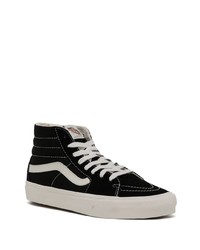 schwarze hohe Sneakers von Vans