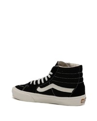 schwarze hohe Sneakers von Vans