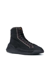 schwarze hohe Sneakers von Oamc