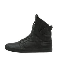 schwarze hohe Sneakers von Supra