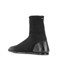 schwarze hohe Sneakers von Maison Margiela