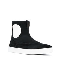 schwarze hohe Sneakers von McQ Alexander McQueen