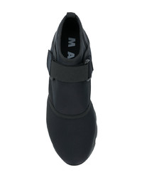 schwarze hohe Sneakers von Marni