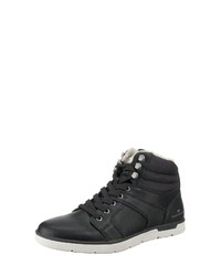 schwarze hohe Sneakers von Tom Tailor