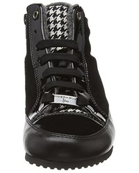 schwarze hohe Sneakers von Tosca Blu