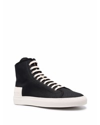 schwarze hohe Sneakers von Common Projects