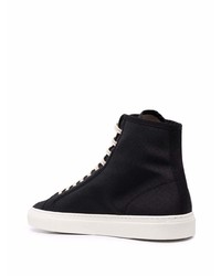 schwarze hohe Sneakers von Common Projects