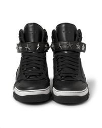 schwarze hohe Sneakers von Givenchy