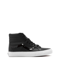 schwarze hohe Sneakers von Vans