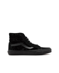 schwarze hohe Sneakers von Vans