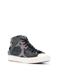 schwarze hohe Sneakers von Converse