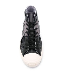 schwarze hohe Sneakers von Converse