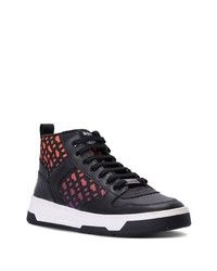 schwarze hohe Sneakers von BOSS