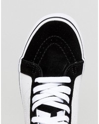 schwarze hohe Sneakers von Vans