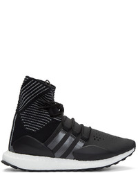 schwarze hohe Sneakers von Y-3 Sport