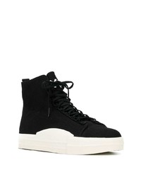 schwarze hohe Sneakers von Y-3