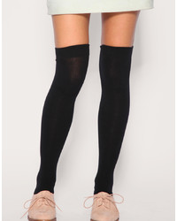 schwarze hohen Socken von Gipsy