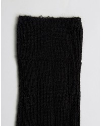 schwarze hohen Socken von Jonathan Aston
