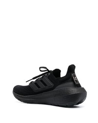 schwarze horizontal gestreifte niedrige Sneakers von Y-3