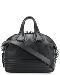 schwarze horizontal gestreifte Taschen von Givenchy