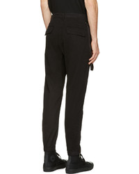 schwarze Hose von Helmut Lang