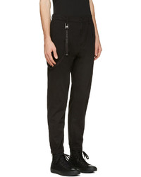 schwarze Hose von Helmut Lang