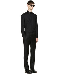 schwarze Hose von Alexander McQueen