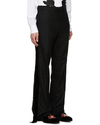 schwarze Hose von Alexander McQueen