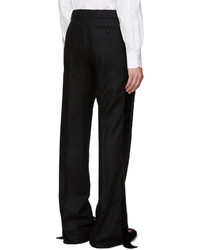 schwarze Hose von Alexander McQueen