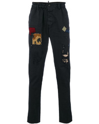 schwarze Hose von DSQUARED2